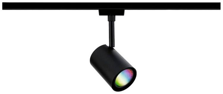 Produktbild: Paulmann Luxe LED-Schienenstrahler URail GU10 4.8W LED Schwarz (matt)