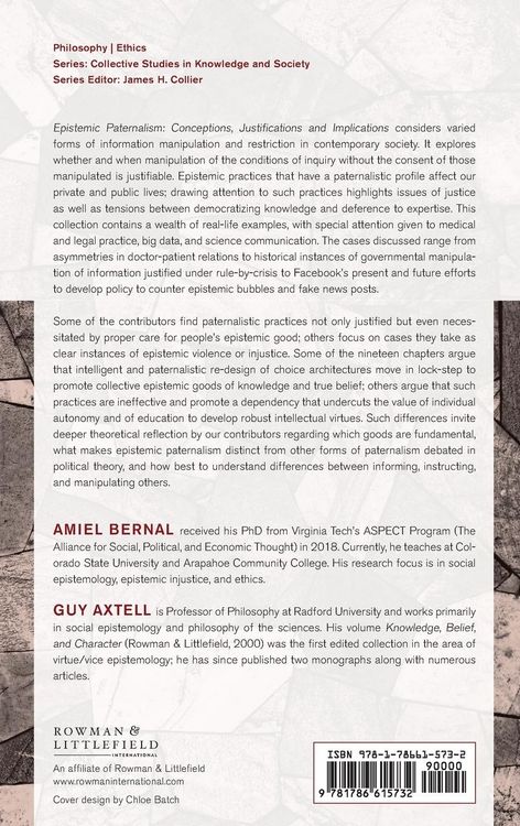 Produktbild: Epistemic Paternalism
