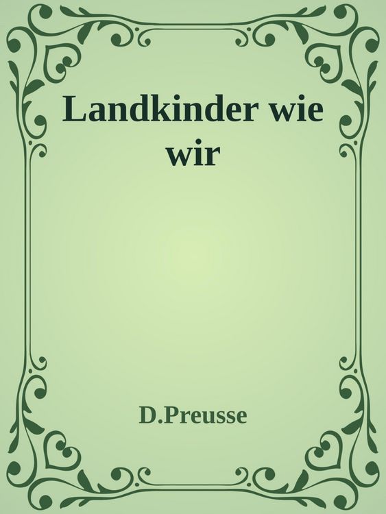 Produktbild: Landkinder wie wir