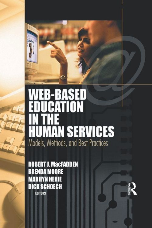 Produktbild: Web-Based Education in the Human Services