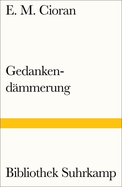 Produktbild: Gedankend&auml;mmerung