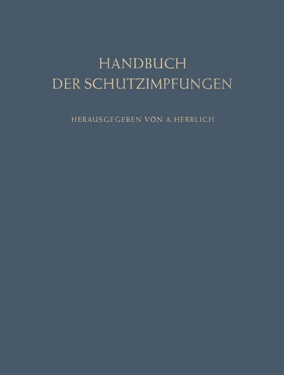 Produktbild: Handbuch der Schutzimpfungen