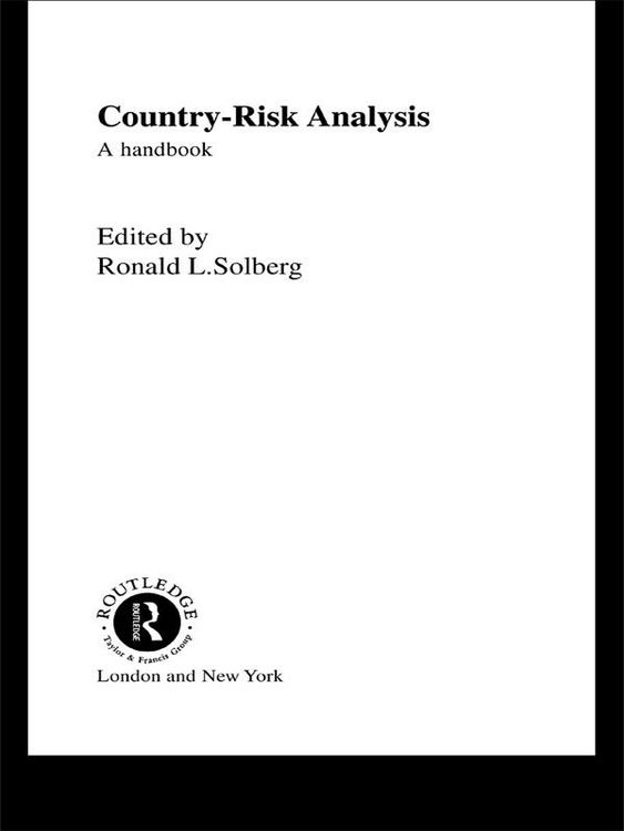 Produktbild: Country Risk Analysis
