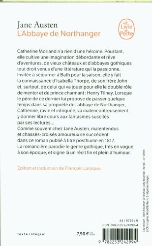 Produktbild: L'abbaye de Northanger