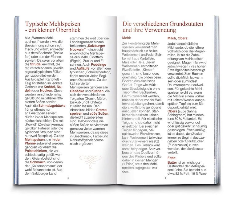 Produktbild: KOMPASS K&uuml;chensch&auml;tze &Ouml;sterreichische Mehlspeisen
