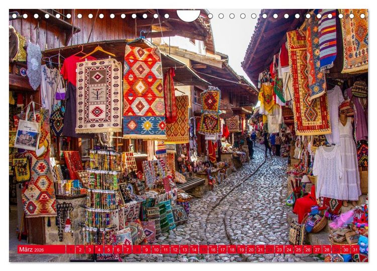 Produktbild: Durr&euml;s und Kruja &ndash; Sch&auml;tze Albaniens (Wandkalender 2026 DIN A4 quer), CALVENDO Monatskalender