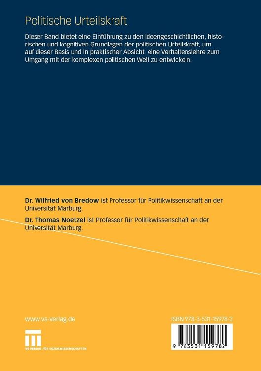 Produktbild: Politische Urteilskraft