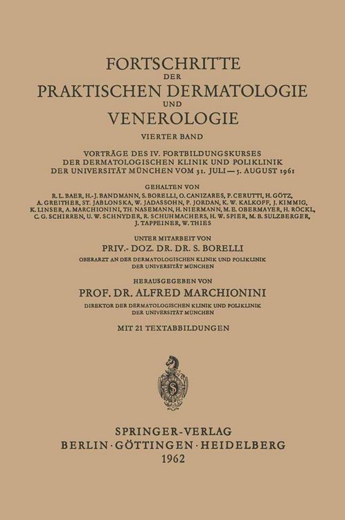 Produktbild: Fortschritte der Praktischen Dermatologie und Venerologie