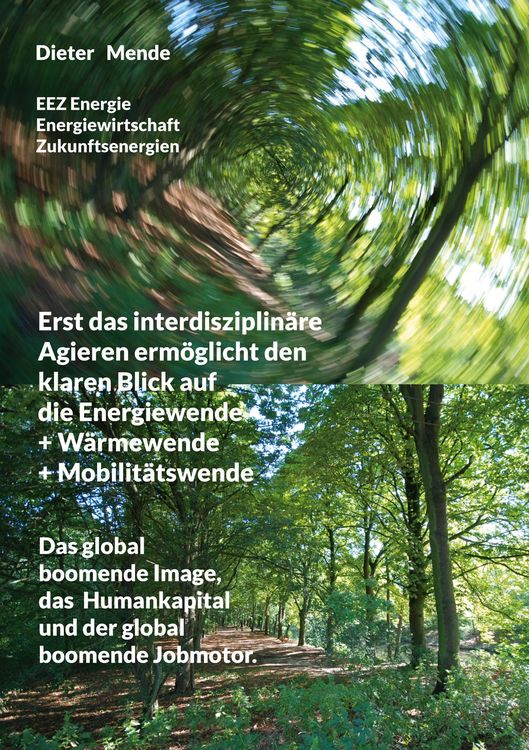 Produktbild: Erst das interdisziplin&auml;re Agieren erm&ouml;glicht den klaren Blick auf die Energiewende + W&auml;rmewende + Mobilit&auml;tswende