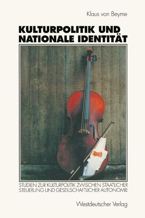 Produktbild: Kulturpolitik und nationale Identit&auml;t