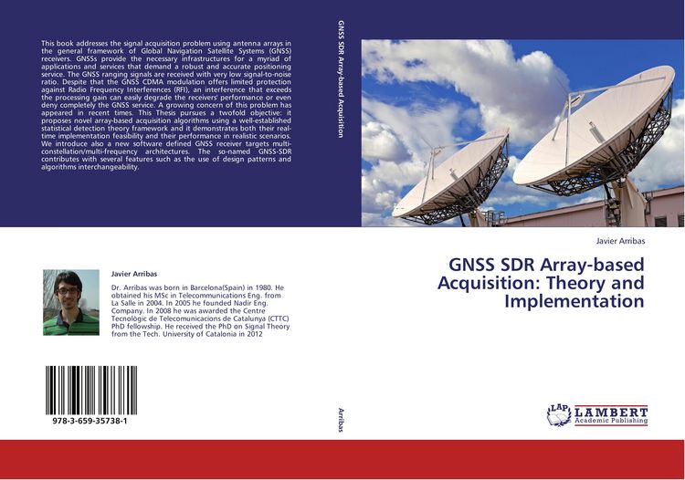 Produktbild: GNSS SDR Array-based Acquisition: Theory and Implementation