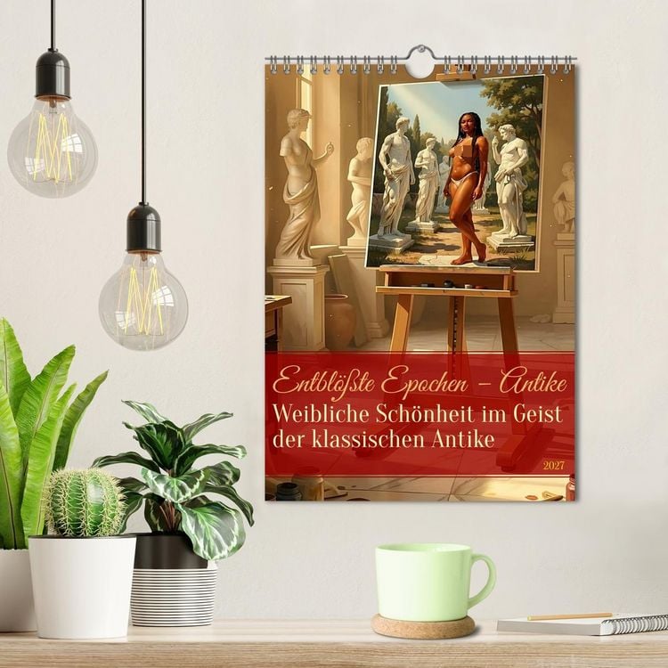 Produktbild: Entbl&ouml;&szlig;te Epochen &ndash; Antike (Wandkalender 2027 DIN A4 hoch), CALVENDO Monatskalender