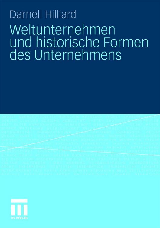 Produktbild: Weltunternehmen und historische Formen des Unternehmens