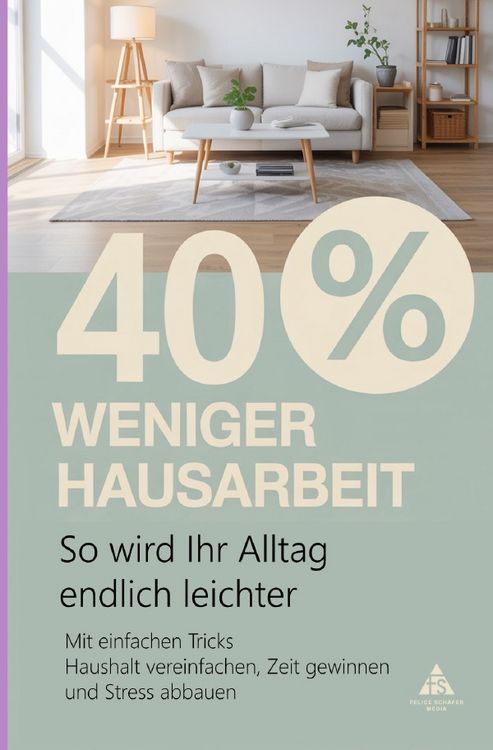 Produktbild: 40 % weniger Hausarbeit &ndash; so wird Ihr Alltag endlich leichter
