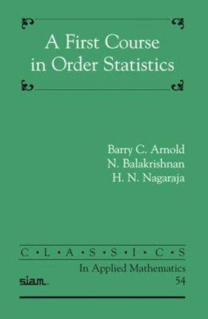 Produktbild: A First Course in Order Statistics
