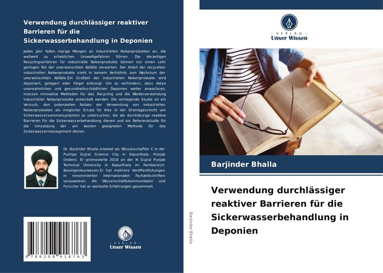 Produktbild: Verwendung durchl&auml;ssiger reaktiver Barrieren f&uuml;r die Sickerwasserbehandlung in Deponien