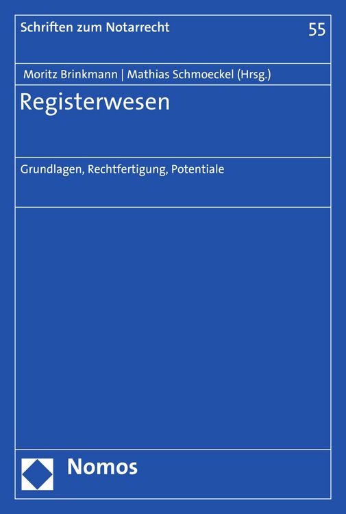 Produktbild: Registerwesen