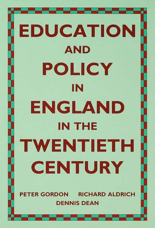 Produktbild: Education and Policy in England in the Twentieth Century