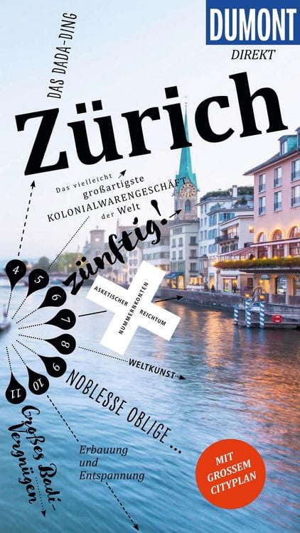 Produktbild: DUMONT direkt Reisef&uuml;hrer E-Book Z&uuml;rich