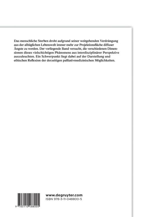 Produktbild: Sterben
