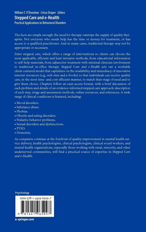 Produktbild: Stepped Care and e-Health