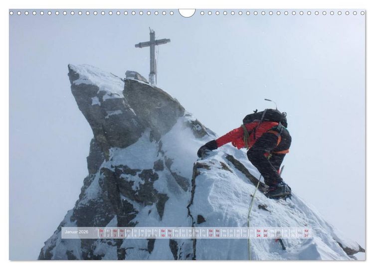 Produktbild: H&ouml;hepunkte unserer Alpen - Bergweh &reg; (Wandkalender 2026 DIN A3 quer), CALVENDO Monatskalender