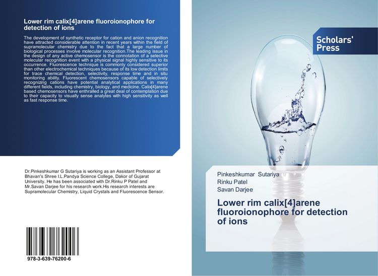 Produktbild: Lower rim calix[4]arene fluoroionophore for detection of ions
