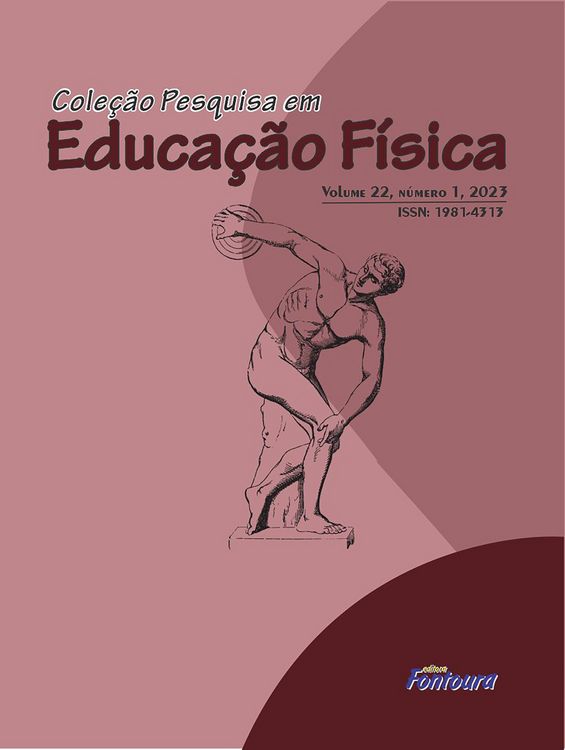 Produktbild: Cole&ccedil;&atilde;o Pesquisa em Educa&ccedil;&atilde;o F&iacute;sica - v.22, n.1. 2023