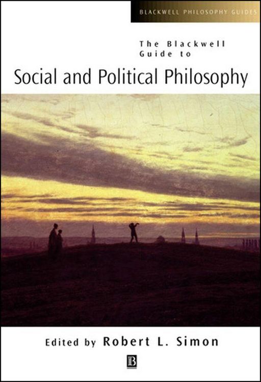 Produktbild: The Blackwell Guide to Social and Political Philosophy