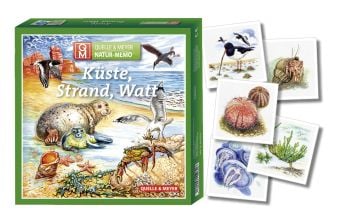 Produktbild: Natur-Memo &bdquo;K&uuml;ste, Strand, Watt&ldquo;