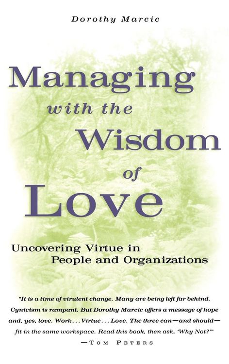 Produktbild: Managing with the Wisdom of Love