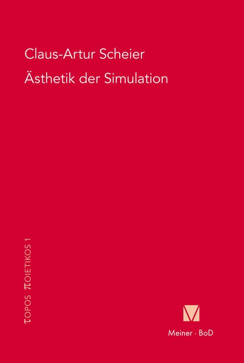 Produktbild: &Auml;sthetik der Simulation
