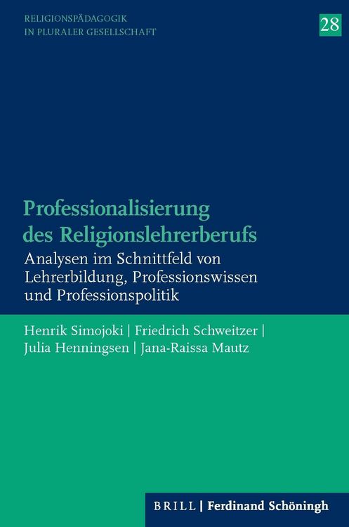 Produktbild: Professionalisierung des Religionslehrerberufs
