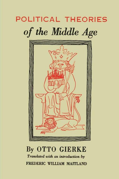 Produktbild: Political Theories of the Middle Age