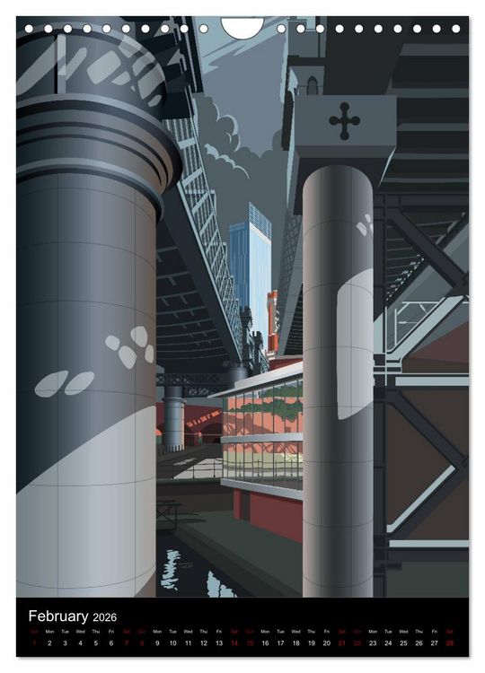 Produktbild: Manchester, Homage to a Great City. (Wall Calendar 2026 DIN A4 portrait), CALVENDO 12 Month Wall Calendar