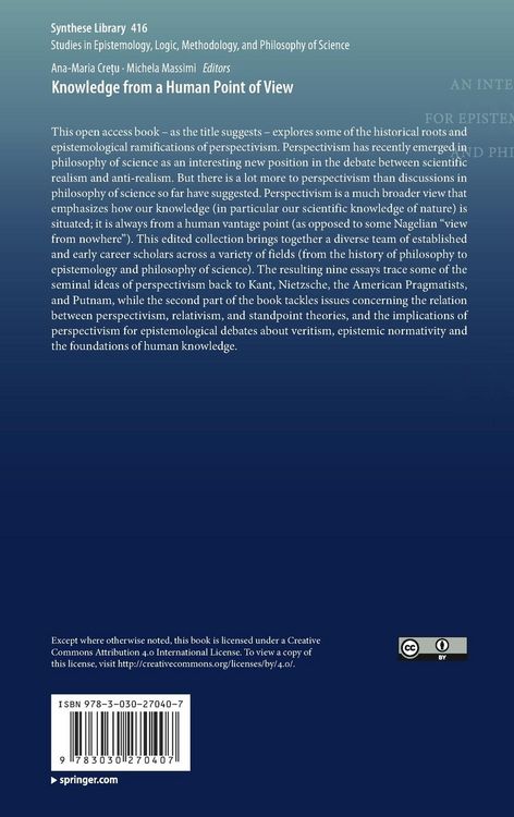 Produktbild: Knowledge from a Human Point of View
