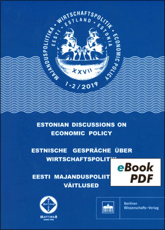 Produktbild: Estnische Gespr&auml;che 1-2/2019