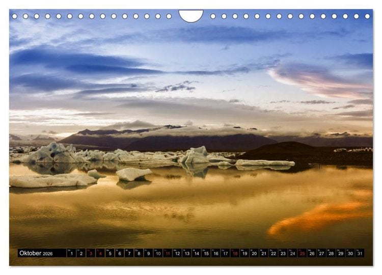 Produktbild: Sonnenunterg&auml;nge &bull; Traumhafte Farbspiele (Wandkalender 2026 DIN A4 quer), CALVENDO Monatskalender