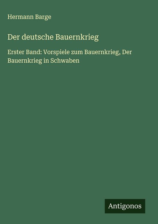 Produktbild: Der deutsche Bauernkrieg