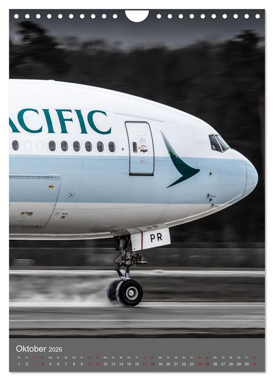 Produktbild: Flugzeuge aus aller Welt (Wandkalender 2026 DIN A4 hoch), CALVENDO Monatskalender