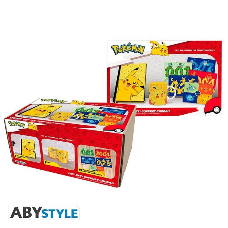 Produktbild: POKEMON - A5 Notebook Mug320ml +Postcard