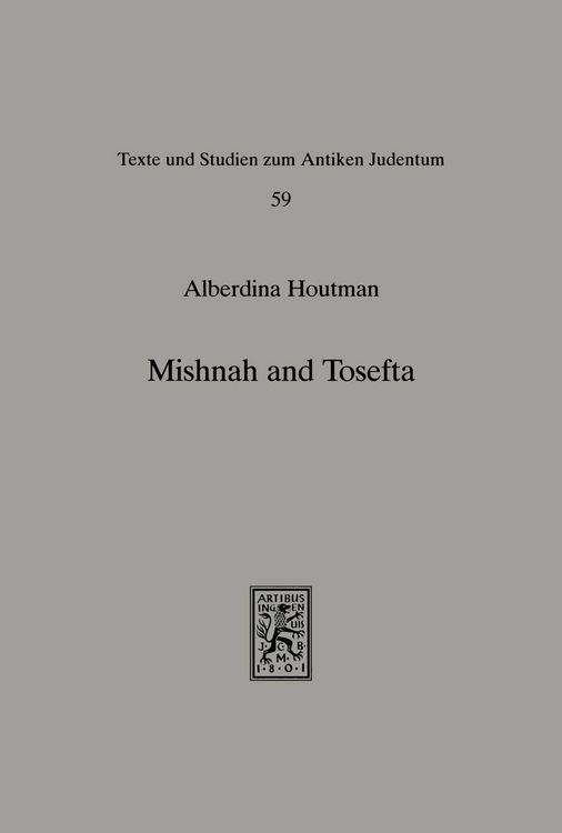 Produktbild: Mishnah und Tosefta