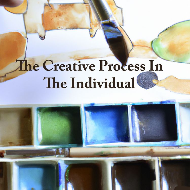 Produktbild: The Creative Process In The Individual