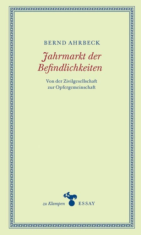 Produktbild: Jahrmarkt der Befindlichkeiten