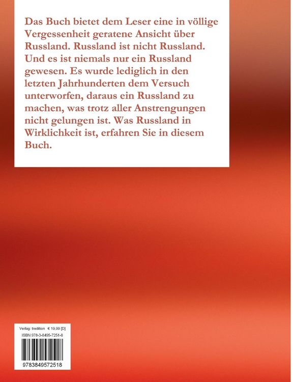 Produktbild: An Russland, das kein Russland ist