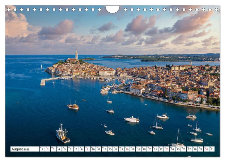 Produktbild: Europas St&auml;dte und D&ouml;rfer (Wandkalender 2026 DIN A4 quer), CALVENDO Monatskalender