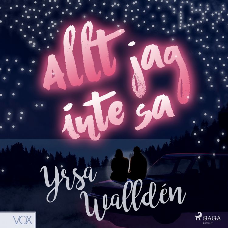 Produktbild: Allt jag inte sa