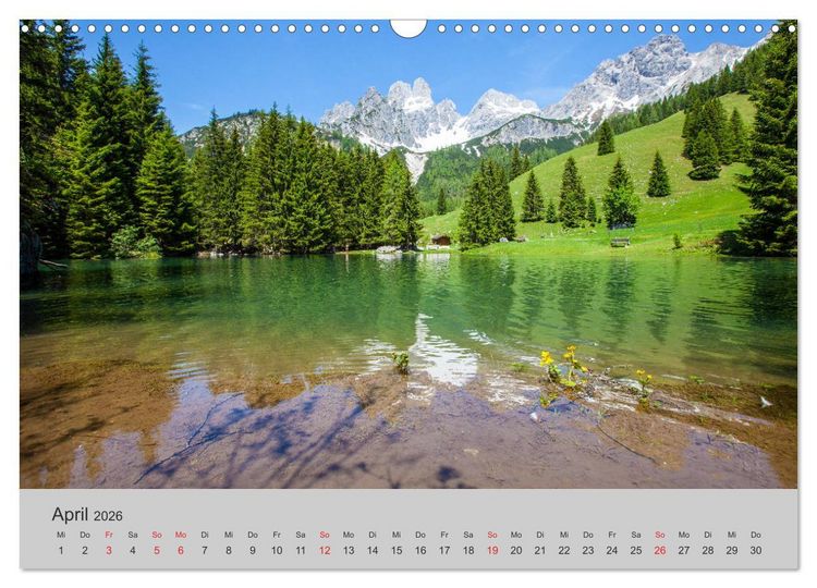 Produktbild: Komm, ich zeige dir den Wald (Wandkalender 2026 DIN A3 quer), CALVENDO Monatskalender