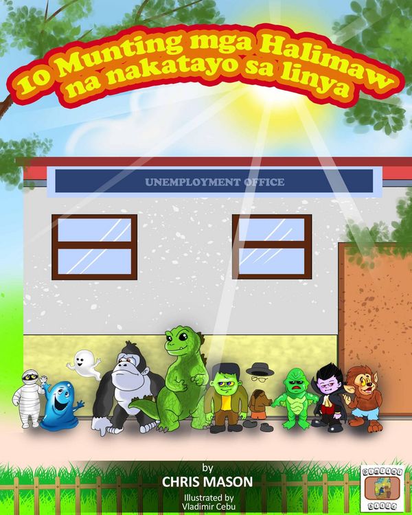 Produktbild: Sampu Munting mga Halimaw ang nakatayo sa linya