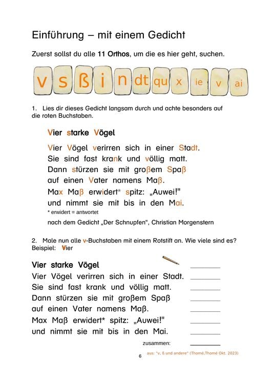 Produktbild: V, &szlig; und andere